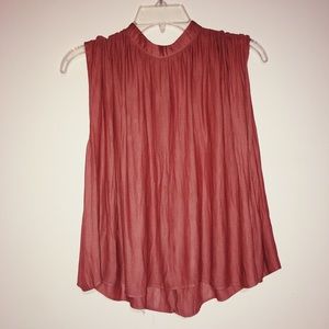 Sleeveless blouse